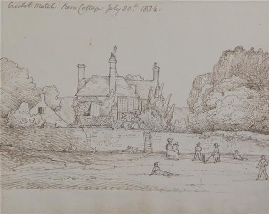 John Graham (1794-1879) - an album of 28 pencil, ink and wash sketches